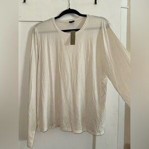 Jcrew XXL cream long sleeve shirt